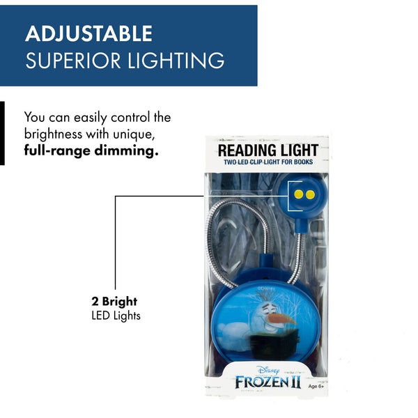 Disney Frozen 2 Disc LED Reading Light - Olaf 3D