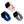 Designer Silicone Bands for Fitbit Versa and Versa 2 by WITHit - 3 Pack in Navy, Blush Pink, and Light Gray