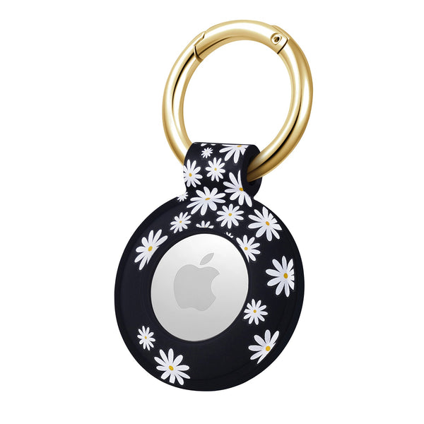 Dabney Lee Apple AirTag Silicone Clip-on Cover in Daisy Darling