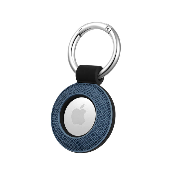 WITHit Apple AirTag Silicone Clip-on Cover in Bluestone/Black