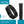 Designer Bands for Fitbit Charge 3 & Charge 4 by WITHit - 3 Pack in Bluestone/Black Sport Silicone, Black Woven Silicone & Black Mesh