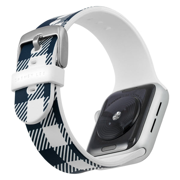 Designer Silicone Band for 38/40/41mm Apple Watch by Dabney Lee - Picnic