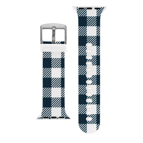 Designer Silicone Band for 38/40/41mm Apple Watch by Dabney Lee - Picnic