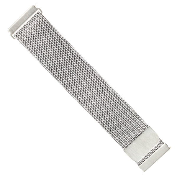 Mesh FitBit Versa Band, 3-Pack in Silver Mesh, Olive Silicone, Navy Silicone